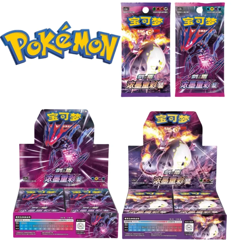 collection-de-cartes-pokemon-originales-jeu-d'anime-epee-et-bouclier-ptcg-chinois-simplifie-serie-cs40-booster-neuf-couleurs-pack-cadeau
