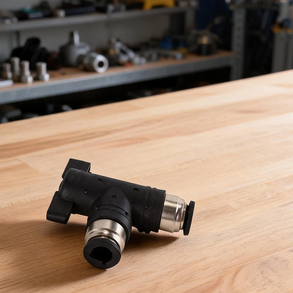 Manual Flow Control Quick Connect Valve For Pneumatic System Control Oil Resistant Material Aging Resistant Design