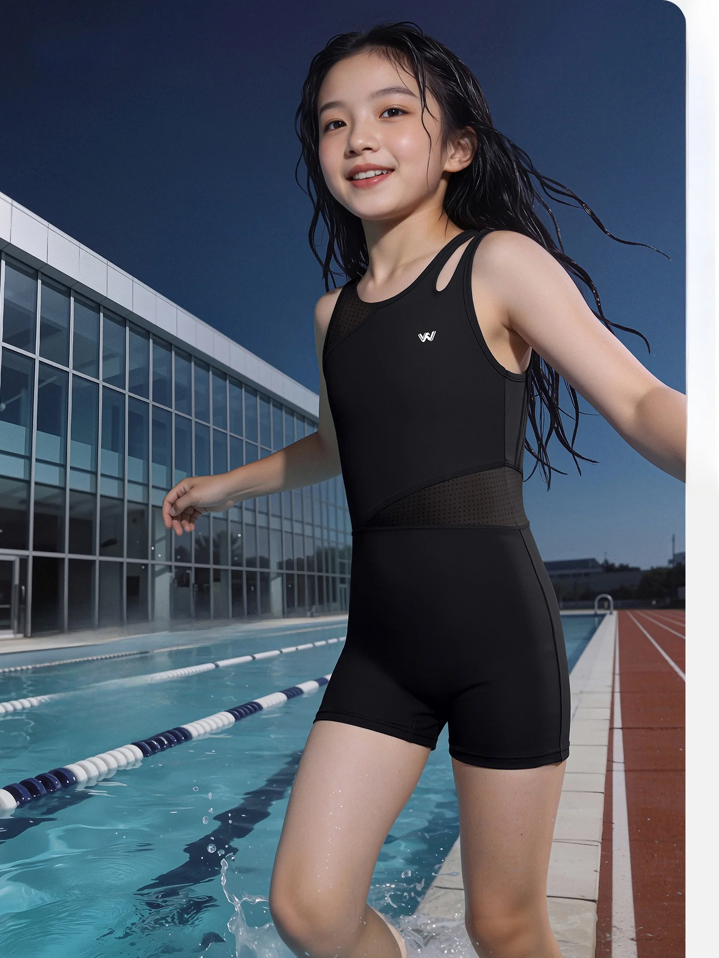 watertime-kids-swimming-suit-girls-training-briefs-aquatic-center-special-speed-suit-fast-drying-chlorine-resistant-swimwear