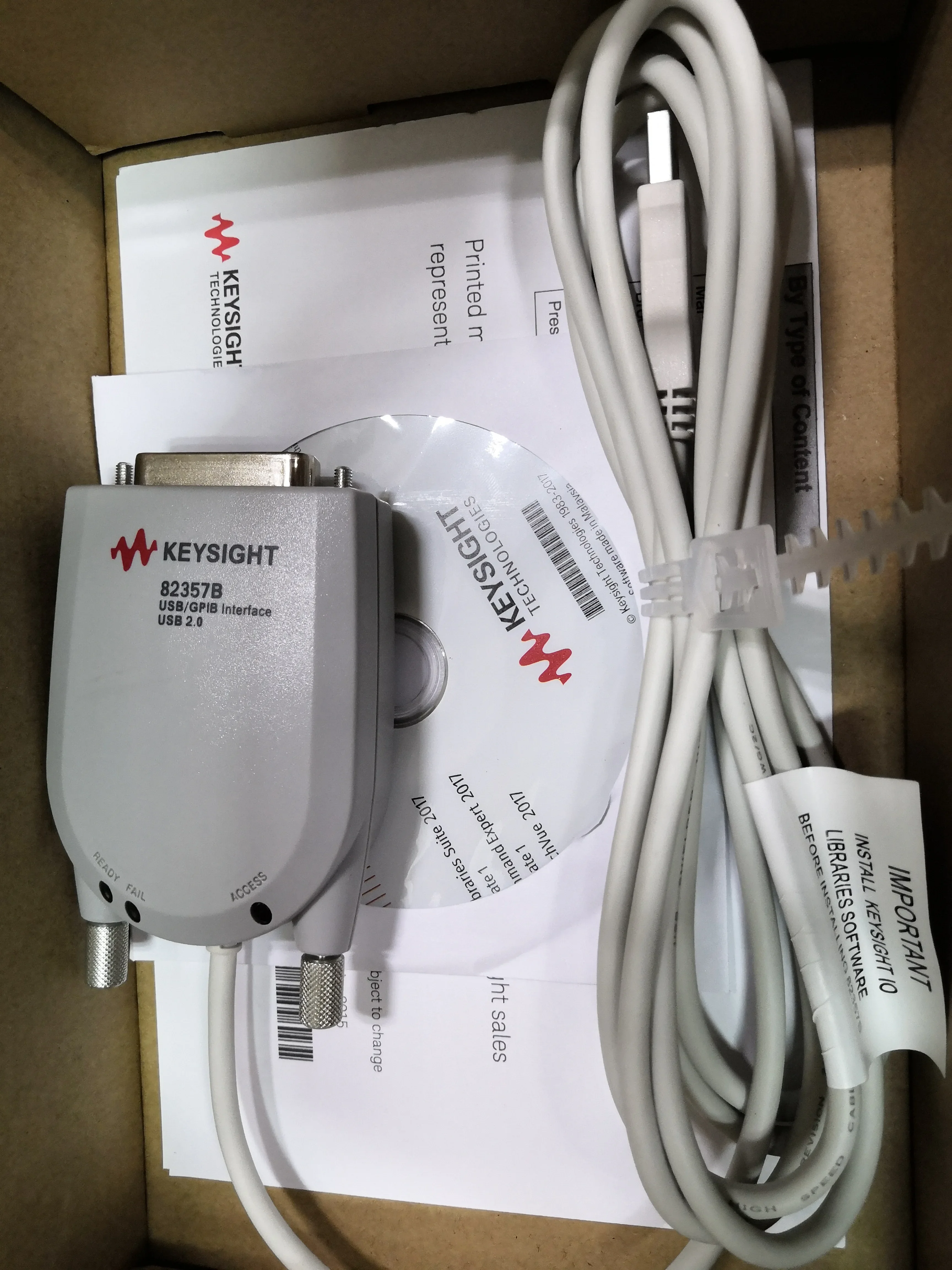 USA Is Ke USA Ysight82357B GPIB To USB Card Agilent Agilent