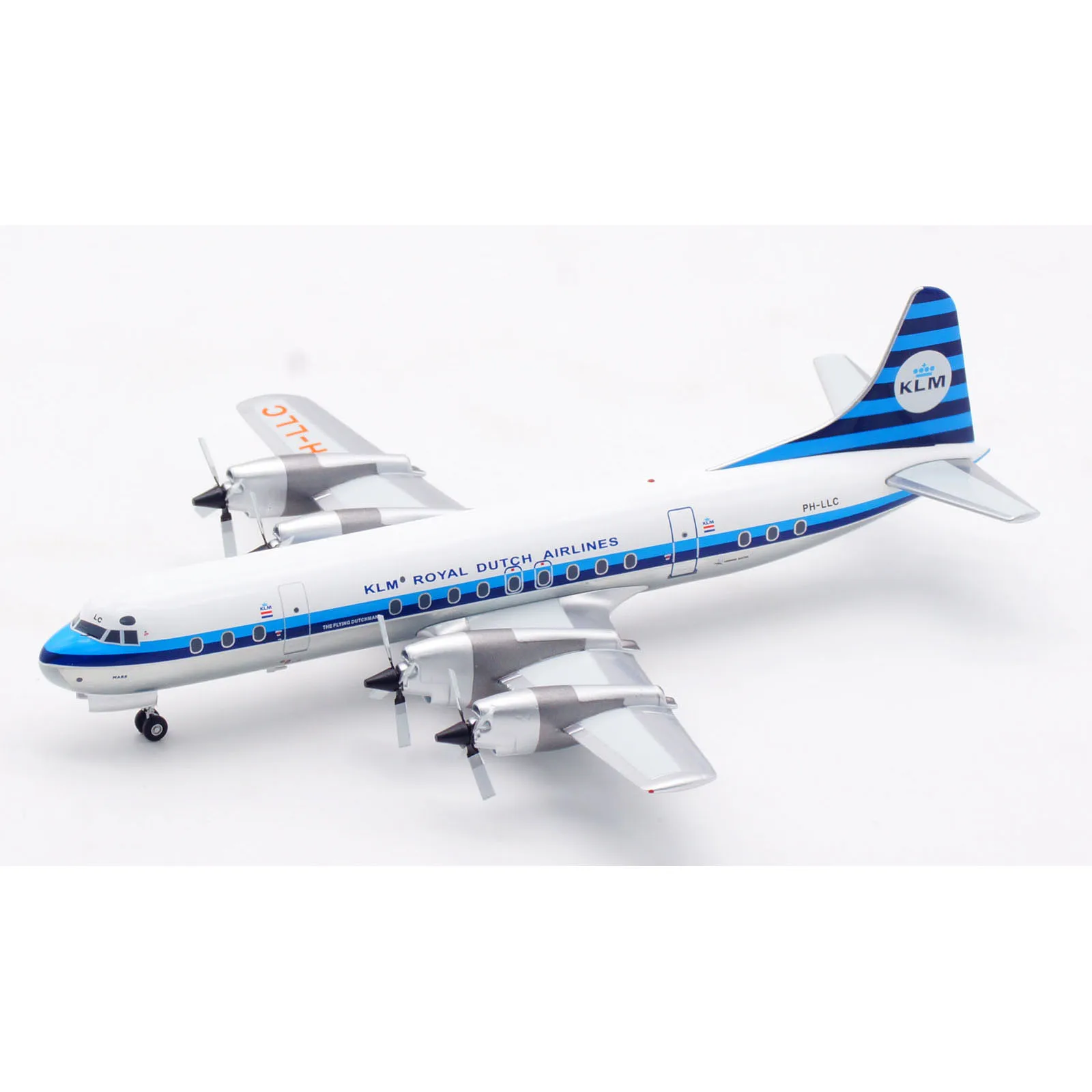 IF188KL0224 Legierung Sammlerflugzeug Geschenk INFLIGHT 1:200 KLM Royal Dutch AIRLINES Lockheed L-188 Druckguss-Flugzeugmodell PH-LLC