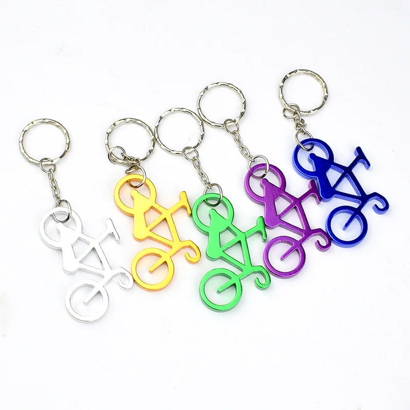 New Metal Keychain Men Women Car Key Chain Fashion Bag Charm Accessories key Ring bicycle New Key Holder K1304