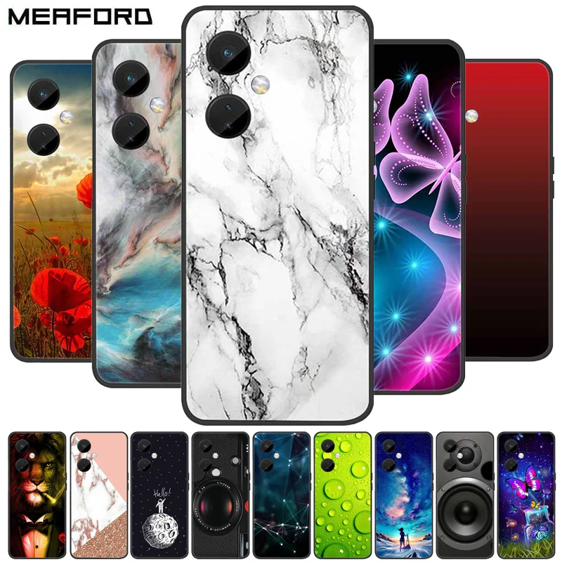 For OnePlus Nord CE 3 Lite Case Marble Silicone Back Case for OnePlus Nord CE 3 Lite Phone Cover Coque CE3 Lite Soft Protector