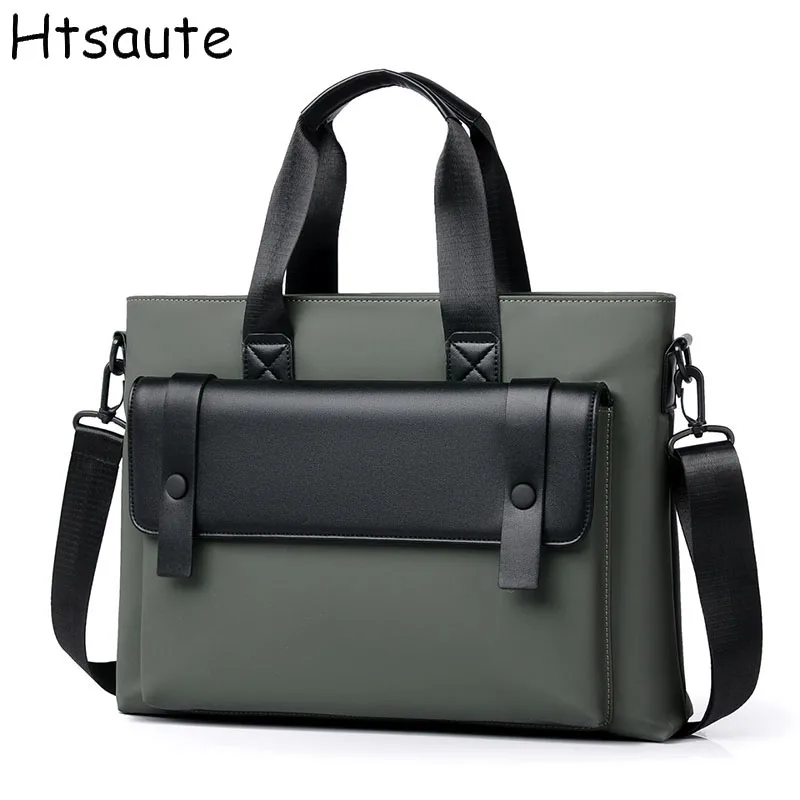 

Vintage Oxford Handbag Men's Top-Handle Bags Briefcase With Shoulder Strap Business Large Capacity Crossbody Bag Men Laptop Bag
