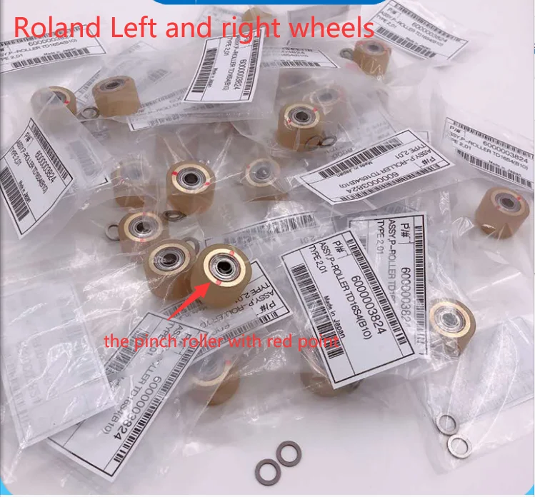 Original Roland Pinch Roller Assy for Roland VS640 SP540 XF740 RF640 RA640 RE640 Cutter Paper Pressure Pinch Roller Assembly