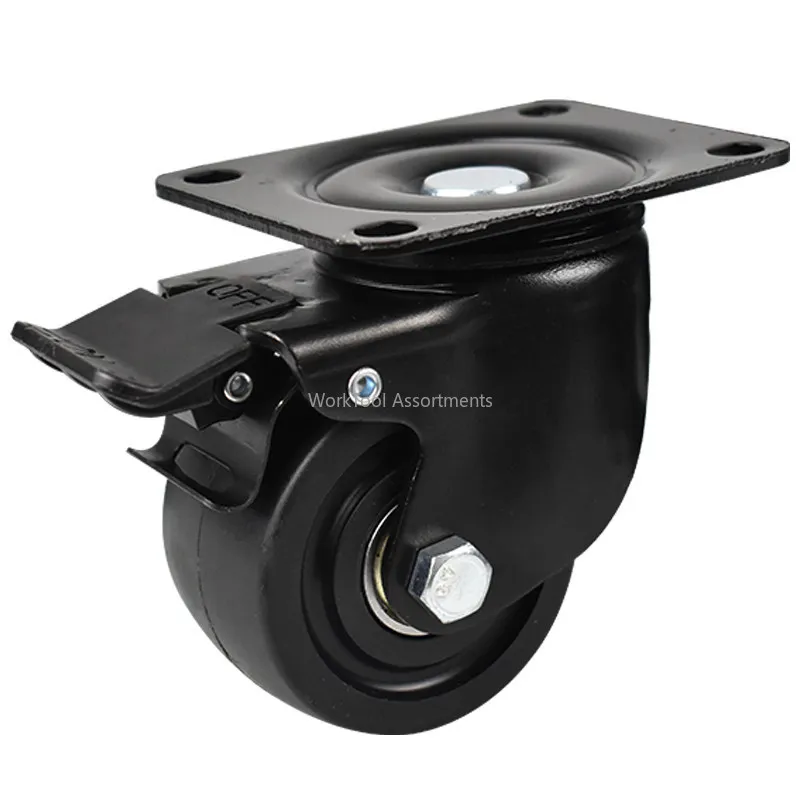 3-inch heavy-duty low-center-of-gravity swivel casters replacement for heavy-duty push cart wheels caster feet M12M16*30