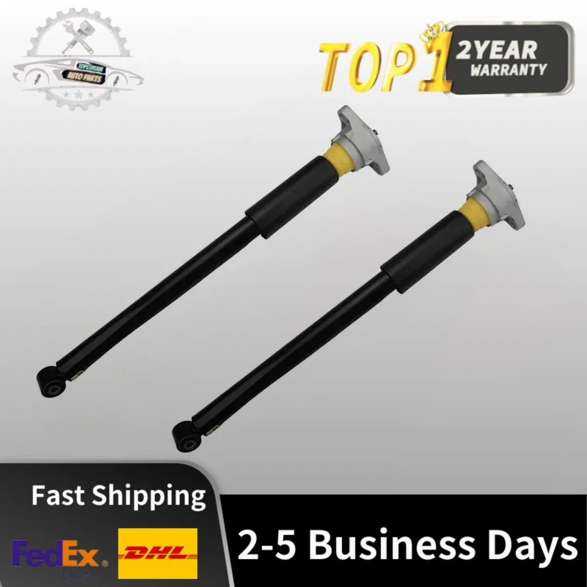 

2x Rear Shock Absorber Struts w/PASM For Porsche Panamera 971 GTS 4S 971513035B