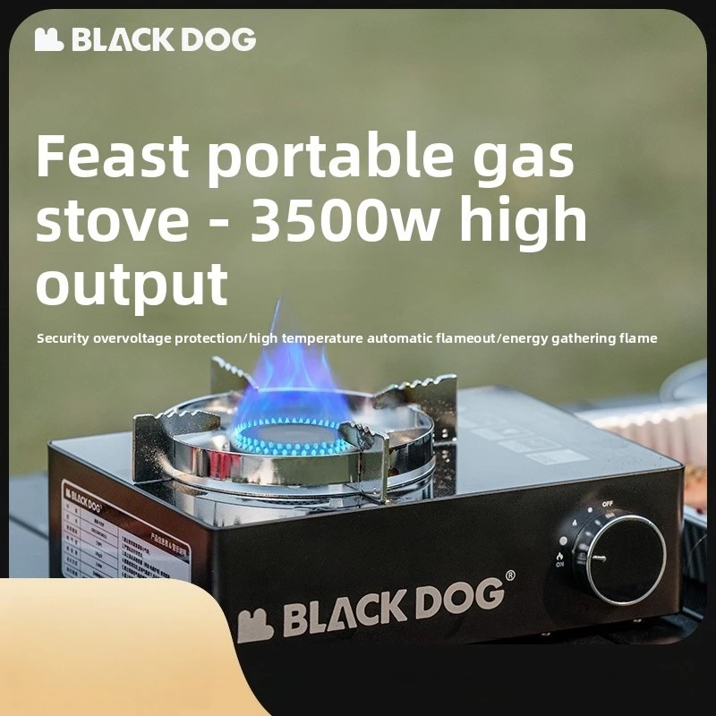 

Naturehike BLACKDOG Camping Cassette Stove Gas Tank Portable Outdoor Picnic BBQ Cookware 3500W Burner Furnace Camping Supplies