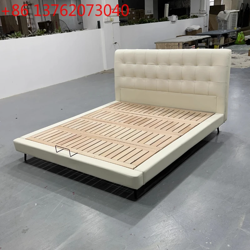 

Storage Minimalist Double Bed Metal Japanese Japanese Moderate Double Bed Weak Strong Muebles Para El Hogar Bedroom Furniture