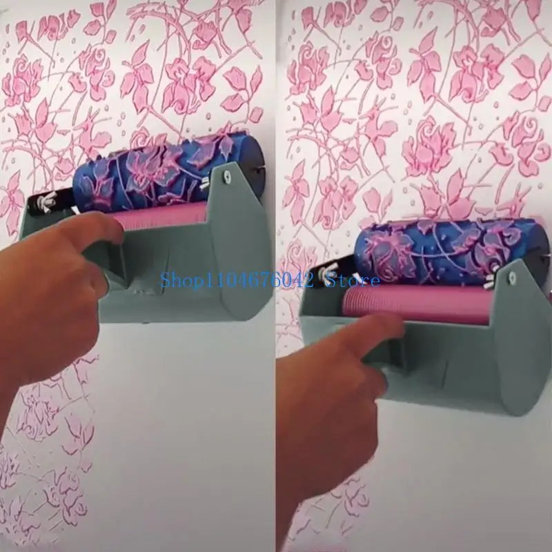 

652F одноцветная машина для окраски краски для украшения стены 5 дюймов инструмент щетки ролика