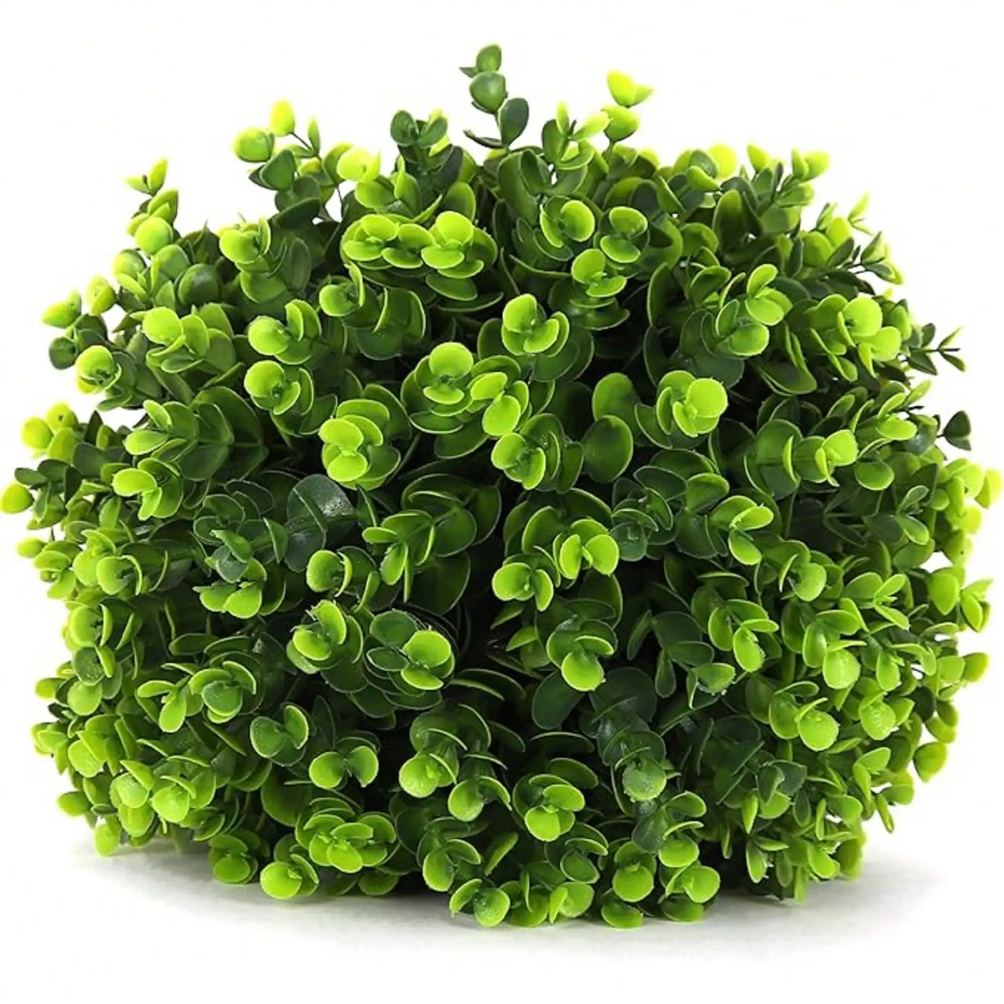 

Topiary Ball - Artificial Topiary Plant - Wedding Decor - Indoor/Outdoor Artificial Plant Ball - Topiary Tree Substitute (11" MD (1-Pack), Wintergreen)