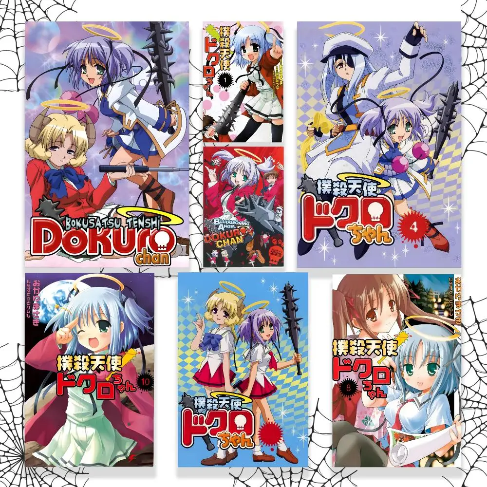 Anime B-Bokusatsu Tenshi Poster Graphic Wall Art Poster HD Waterproof PP Paper Print for Bedroom Living Room Office Decor Gift