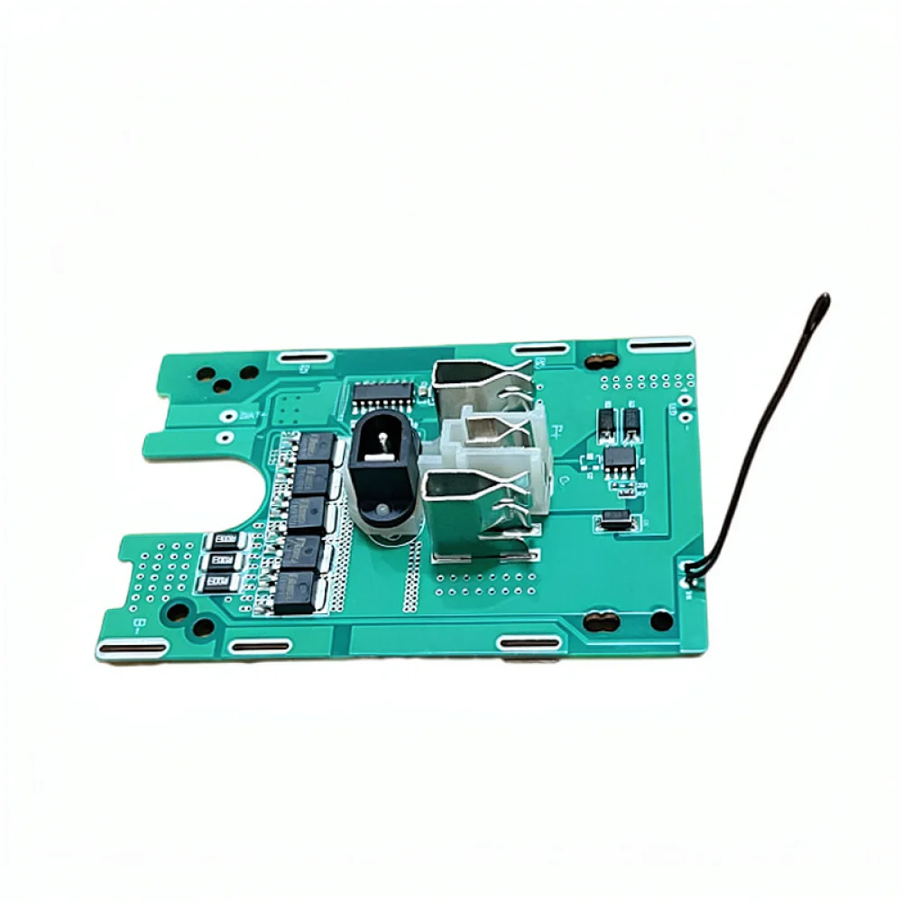Replacement 21V BMS Board 5MOS 25A Lithium Battery Protection Circuit With Thermal Sensor For Electric Shears Drill Repair