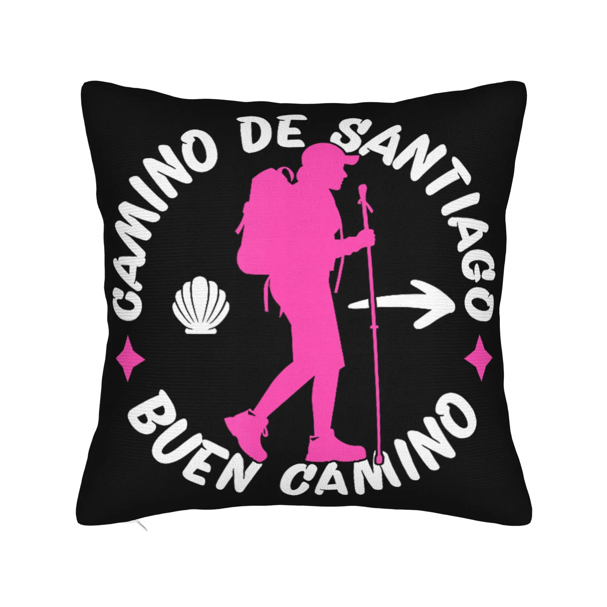 Camino de Santiago 2026  Pillow Covers Accessories Soft Cushion Cover Decoration  Throw Pillow Case Cover Home Multiple Sizes