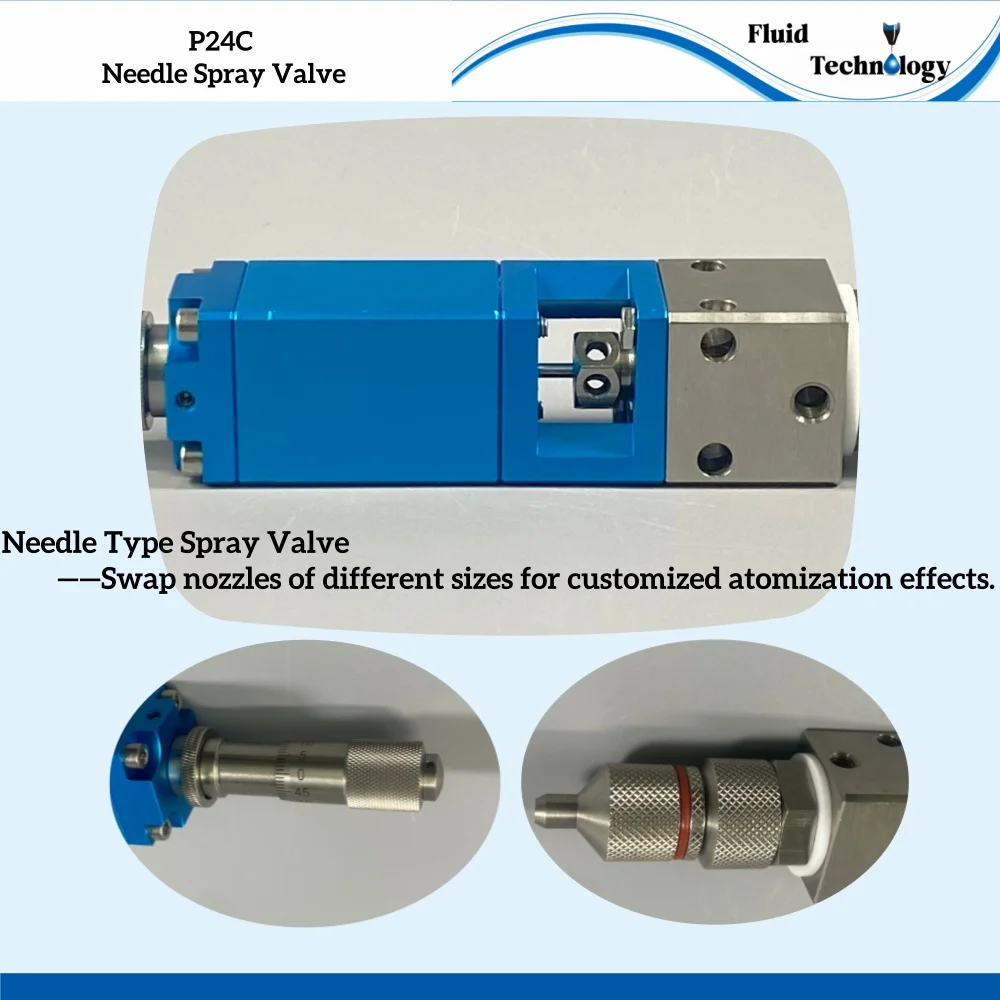 Precision Double Acting Thimble Type Glue Valve Automatic Dispensing Machine Thimble Type Glue Valve