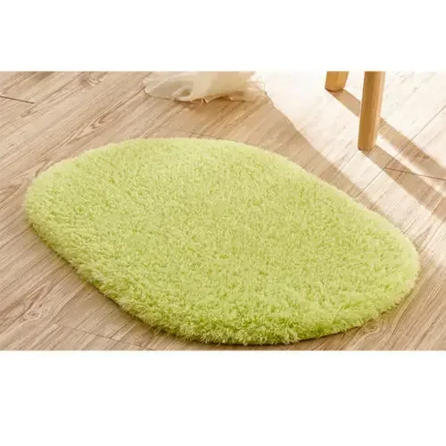 Bath Mats Non-slip Cashmere 30*50cm Toilet Floor Mat Strong Water Absorption Shower Kitchen Bedroom Soft Rug Bathroom Accessorie