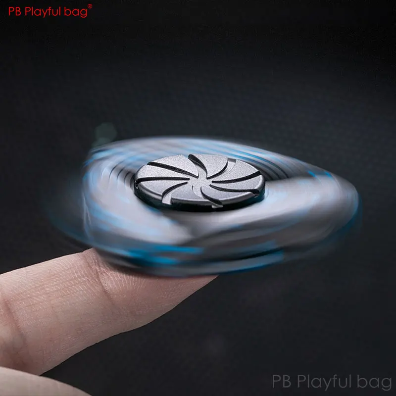 EDC โลหะ Spinner ปลายนิ้ว Gyro R188แบริ่ง Decompression Gyro คุณภาพสูงน้ำหนักเบาของเล่นลูกข่าง Relief ความเครียด TS32