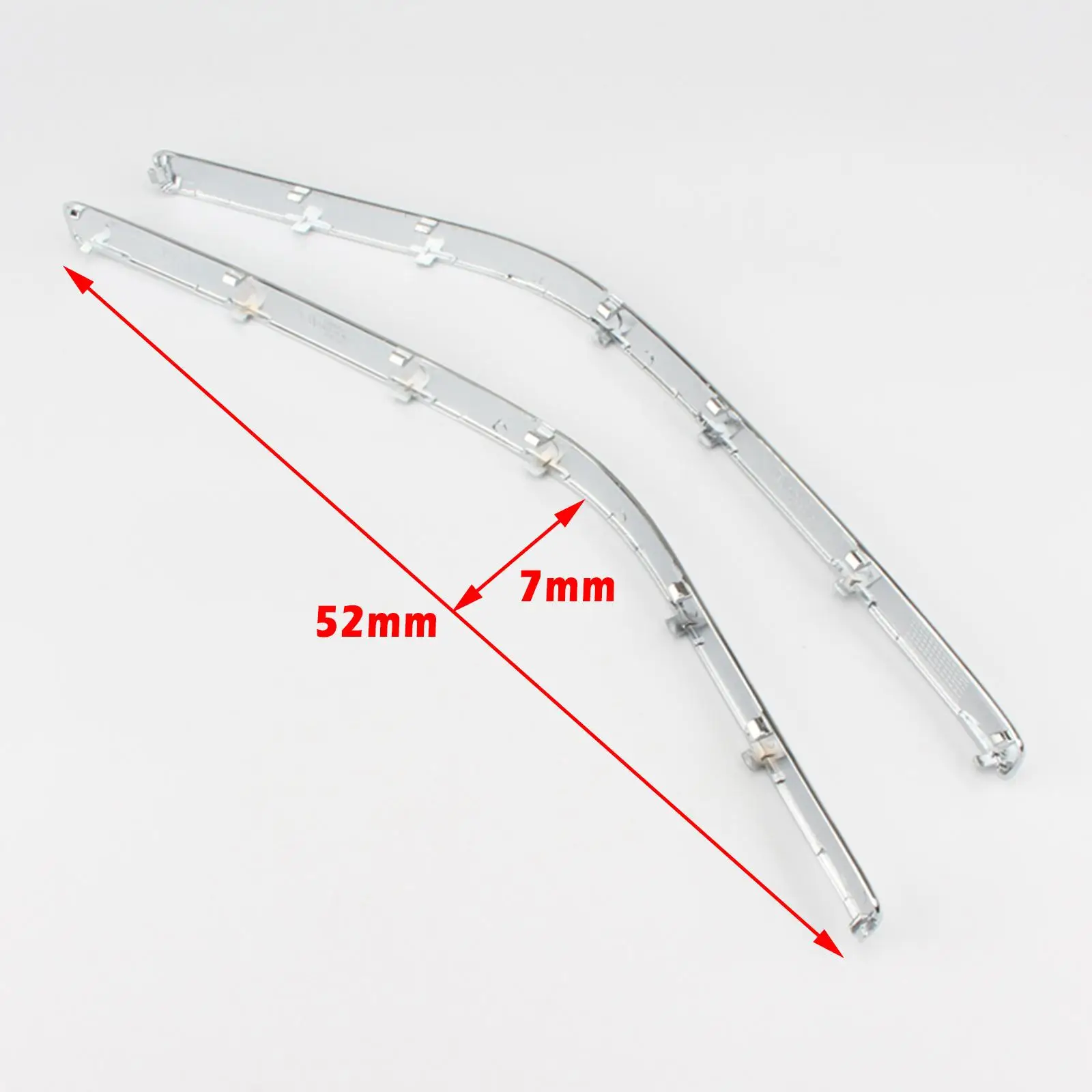1Pair Motorcycles Fairing Chrome Strake for Honda GoldWing GL1800 2001-2011