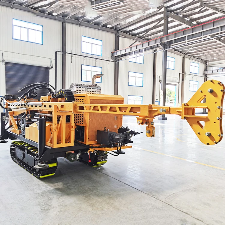 Portable Mining Full Hydraulic Tunnel Drilling Rig Machine