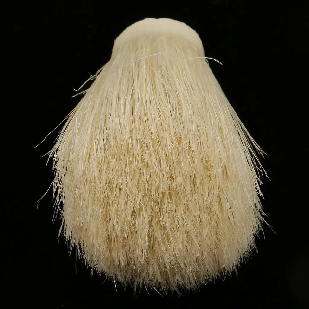 MagiDeal-barba de afeitar para hombres, cepillo de afeitar, cabezal de repuesto, tamaño de nudo, herramienta de afeitadora húmeda, salón de barbería, limpieza Facial de barba