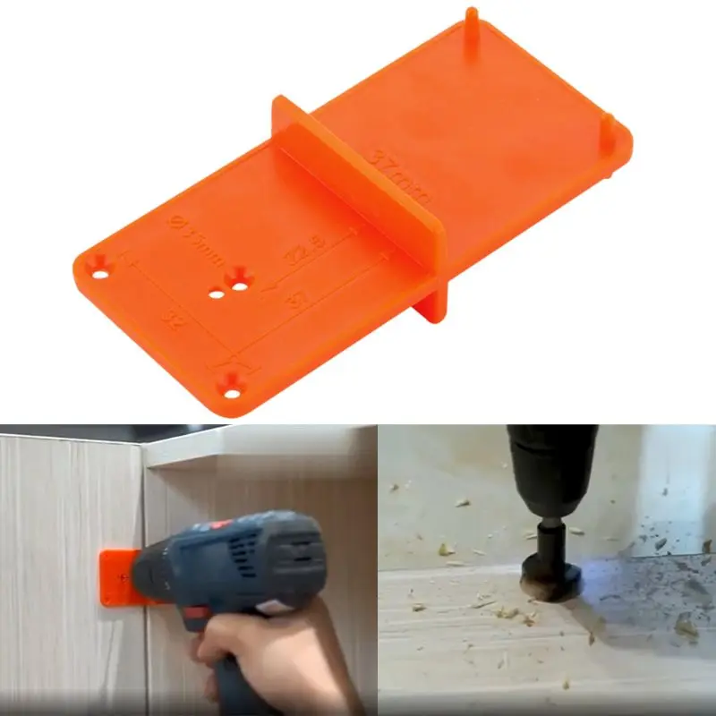 35/40mm Hinge Hole Drilling Guide Locator Bit Hole Opener Tools Woodworking DIY Tools for Door Cabinets Wood Dropshipping