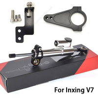For Inxing V7 V5 Electric Scooter Directional Steering Damper Spare Parts Universal Motorcycle Steering Damper Stability Safety