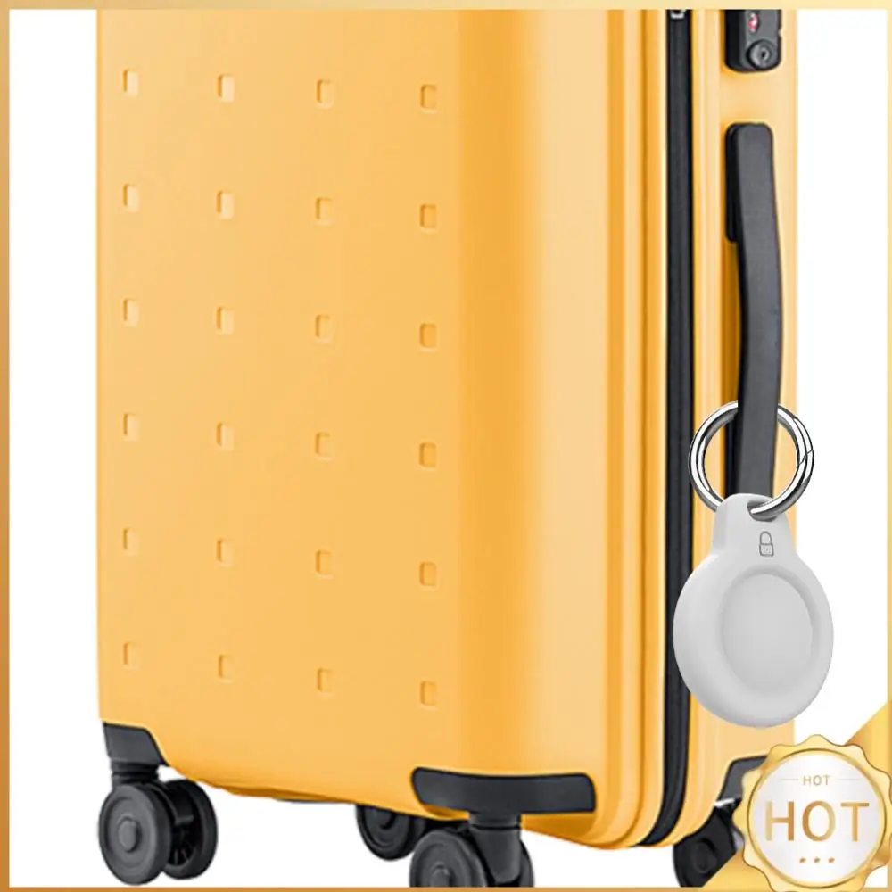 

Чехлы для ключей с держателем Airtag, бирки, цепочка, водонепроницаемый чехол для Apple AirTag, жесткий ПК, чехол с защитой от царапин для детей, сумки, ключи, домашние животные