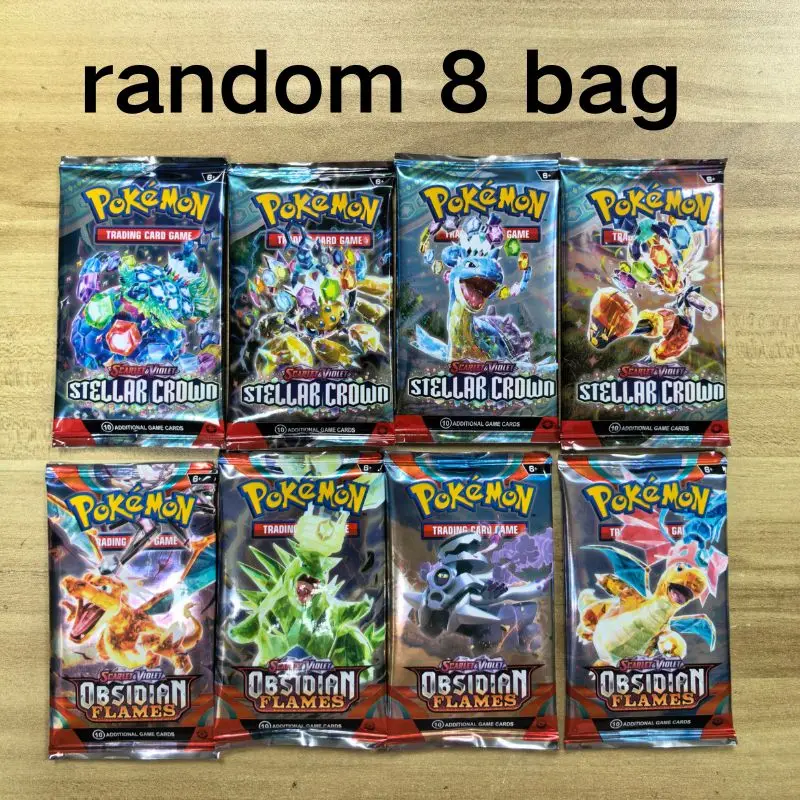 40 stuks Pokemon-kaarten GX Vmax EX Mega Origin Brilliant Stars Card Shining Game Collection Battle Transaction Card Vakantiegeschenken
