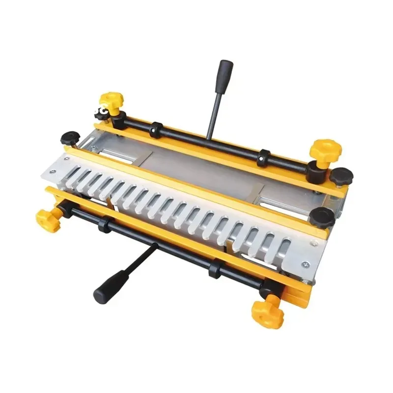 DT24 Dovetail Tenoner Machine 12 Inch Woodworking Jointer For Cabinet Furniture And Half Blind Joint Template Milling
