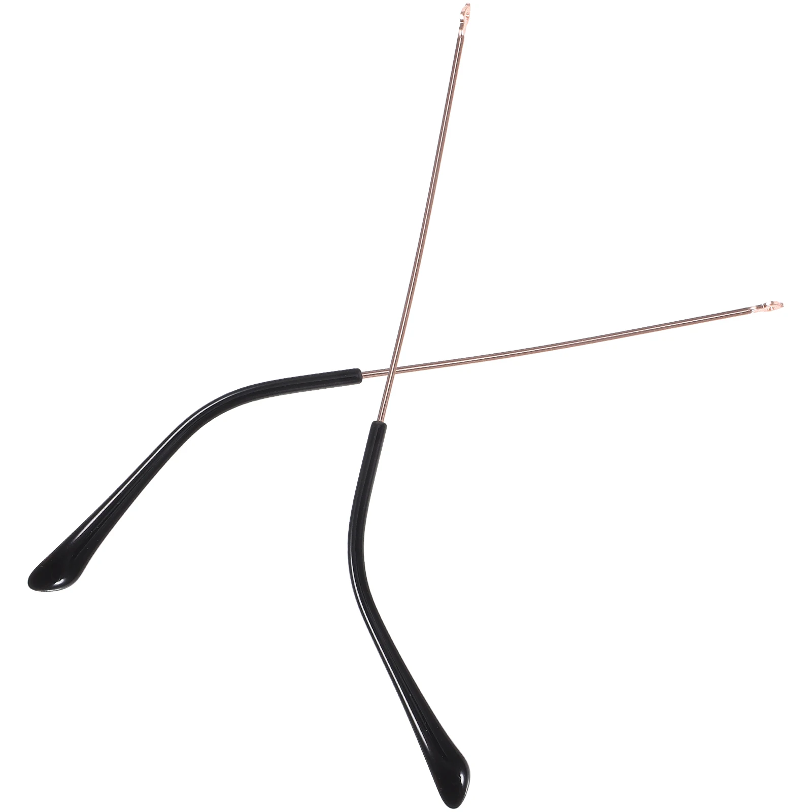 

1 Pair Eyeglasses Arm Replacement Universal Metal Legs 609 Rose Gold Glasses Parts Accessories Durable Wear Resistance Easy