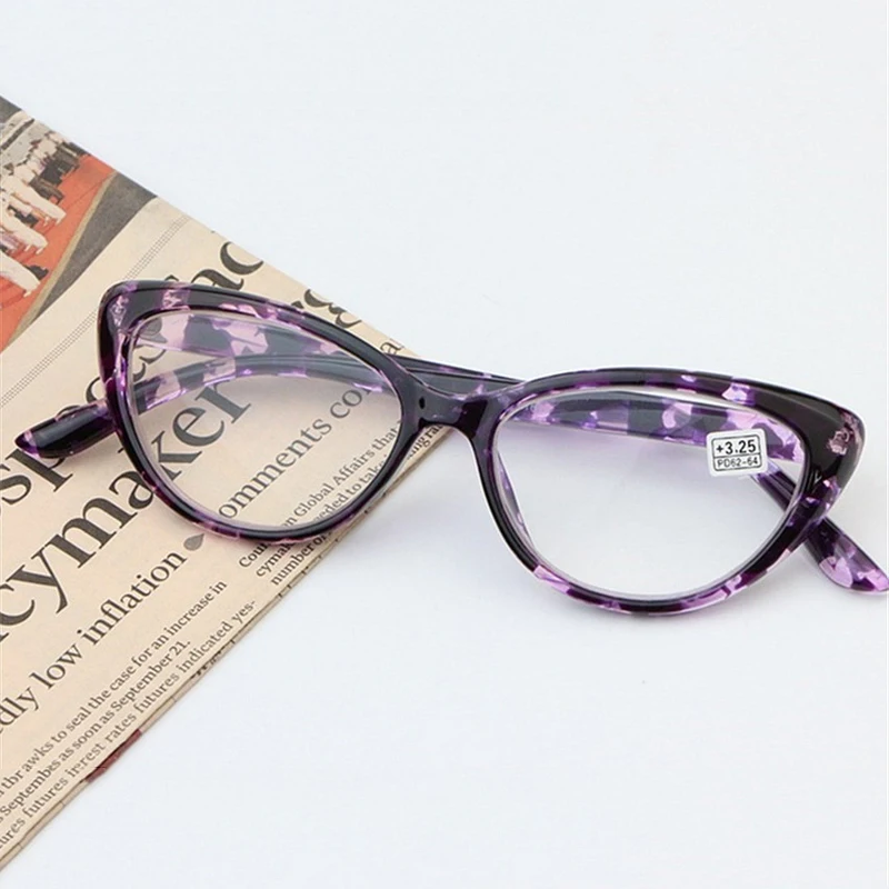 

Cat Eye Reading Glasses Women Ultralight Presbyopic Glasses Anti Blue Light Spectacles +0.5 1.0 1.5 1.75 2.0 2.5 3.0 3.5 4.0