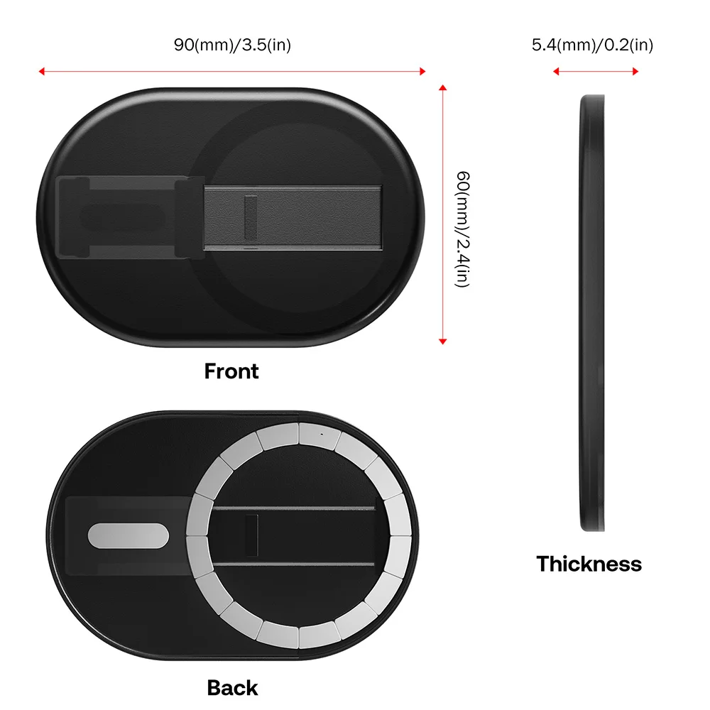 Grippopso для мобильного телефона Magsafe Tok, держатель для телефона с ремешком на палец, расширяющаяся подставка для iPhone 15, 14 Pro Max, кронштейн