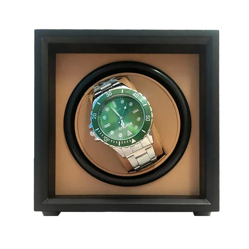 Customizable Logo Watch Winders - Automatic Tool To Display and Organize Watches in Style Automatic Watch Winder MDF Watch Case