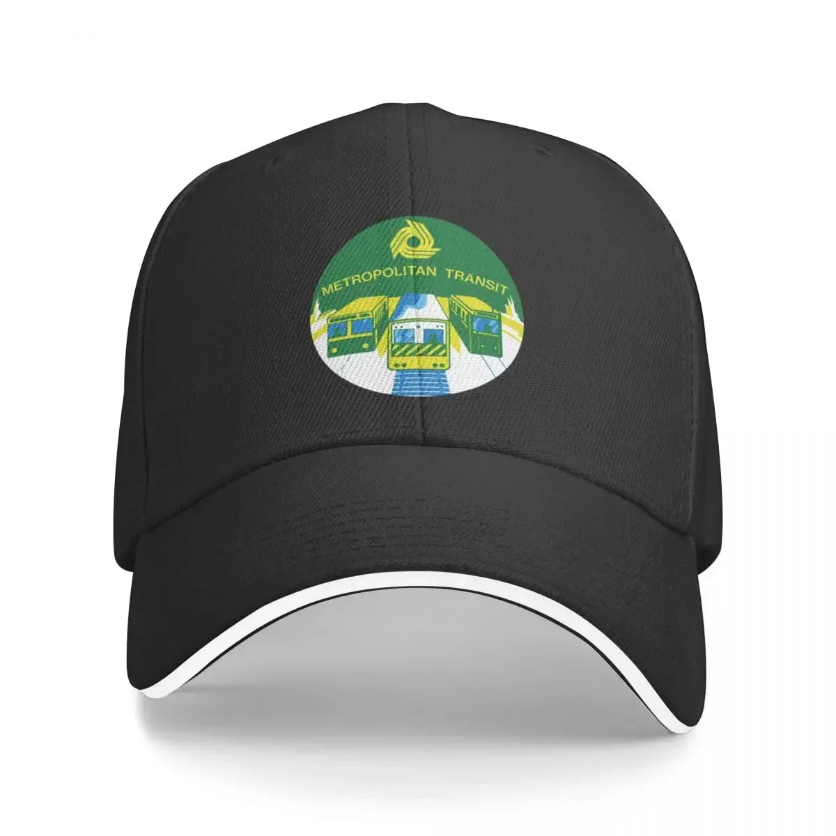 Metropolitan Transit Authority Melbourne Badge Baseball Cap beach hat Rugby Fashion Beach Beach Outing Male Women's