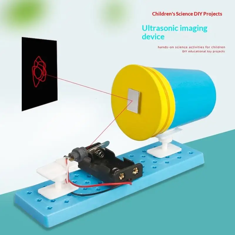 DIY Acoustic Imaging Device Fun Science Experiment Technology Small Production Hand Assembled Models Teaching Experiment Props