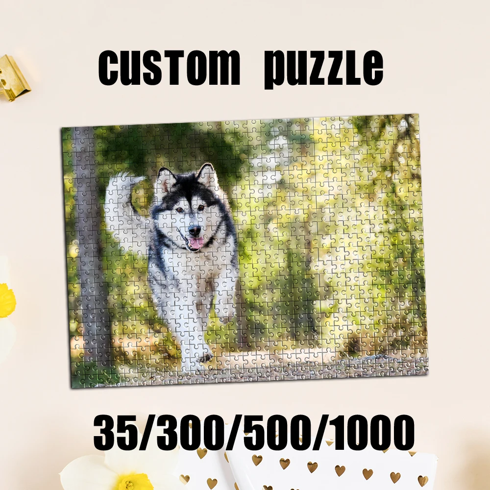Home Decor Pt - 35/300/500/1000pcs 개인화 된 사용자 정의 사진