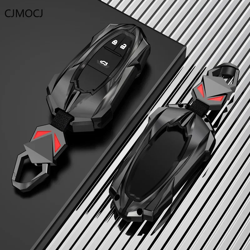 

For Hunteng X7/X5 Zinc Alloy Key Case Key Chain Protective Case Car Accessories