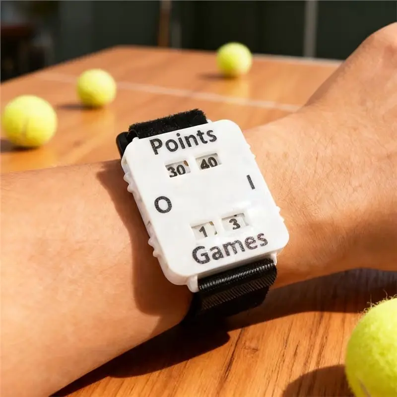 RTENTE-Wristband Score Counter Portable Wrist Score Tracker For Cricket, Tennis Padel For Coaches Referees Players C view 5
