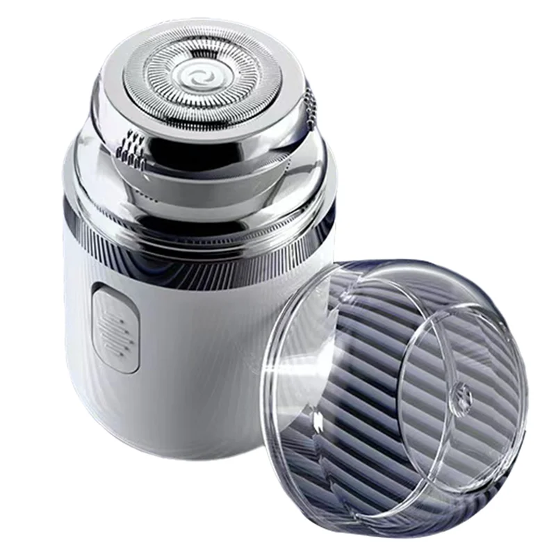 【SUPERDEALS】Mini Washable Nose Hair Trimmer Capsule Shaver Suitable For Men's Nose Hair Trimming
