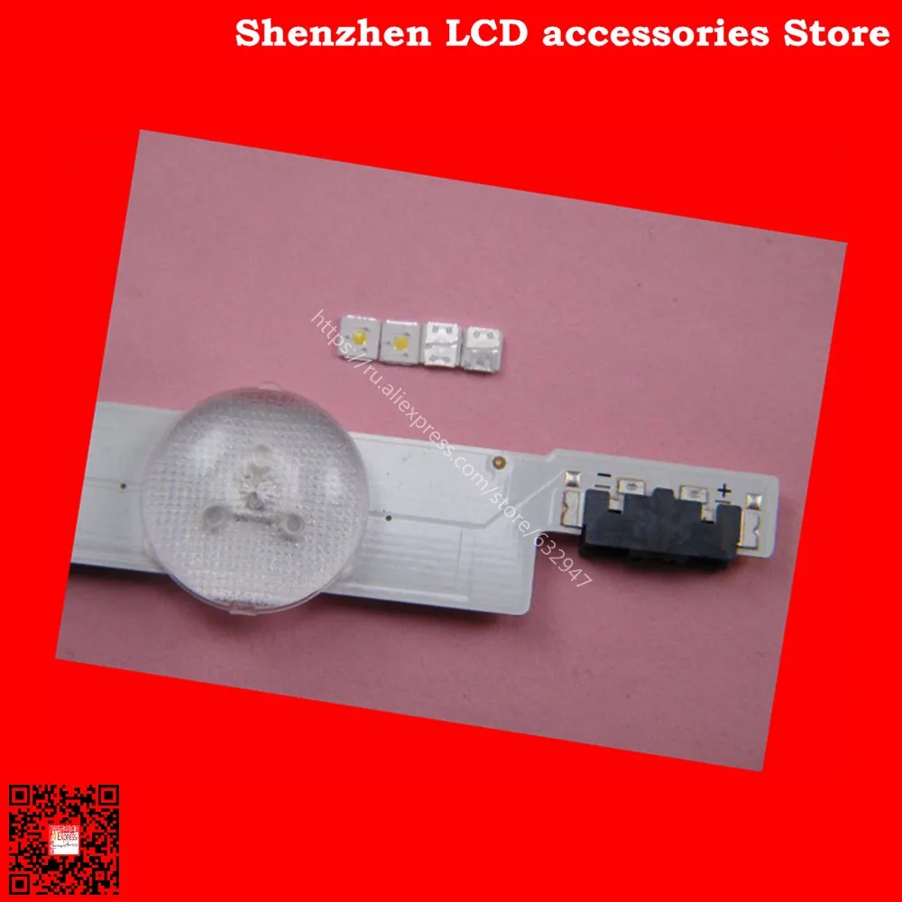 150 جزء/الوحدة للصيانة LED LCD تلفزيون الخلفية أضواء مع التصحيح 3V مصباح الخرز شمعة ديود 3535