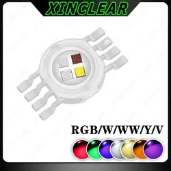 High Quality RGB RGBW RGBWW LED COB Chip 3W 4W 5W 6W 8W 9W 10W 12W Colorful Light Beads For 3 6 9 12 15 W Watt Stage Light Beads