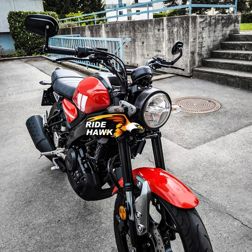 Imagen 2 del producto Espejo retrovisor de motocicleta E24 de 7/8 ""para Honda Grom CB1000R CB600F para BMW R1250GS R1200GS para Kawasaki Z1000 Z750