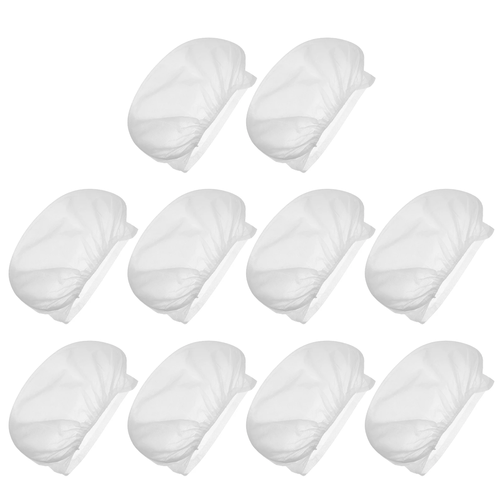 

10 Pcs Hard Lining Sweat Liners for Hats Non-woven Fabric Replacement Pads