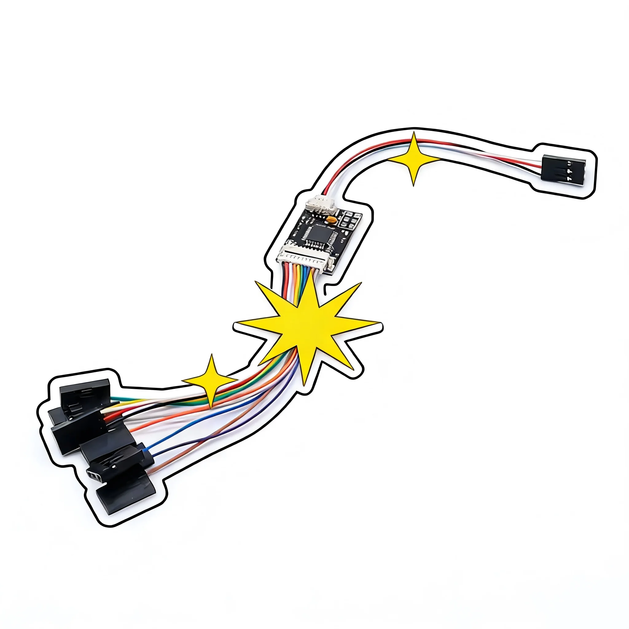 PPM Encoder Decoder for 2.4.8 Flight Controller 8 Channel PPM Encoder V1.0 for RC Receiver