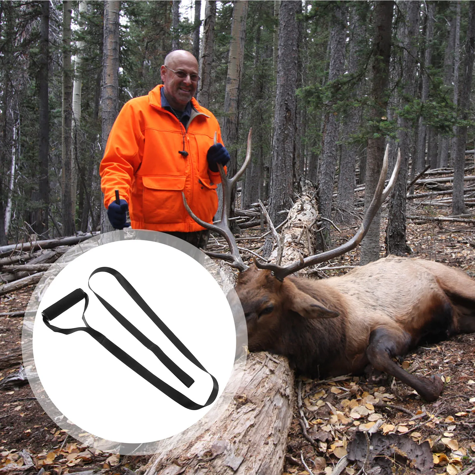 

Прочный регулируемый охотничий ремень из прочной тесьмы для ежедневного использования на открытом воздухе, надежная производительность