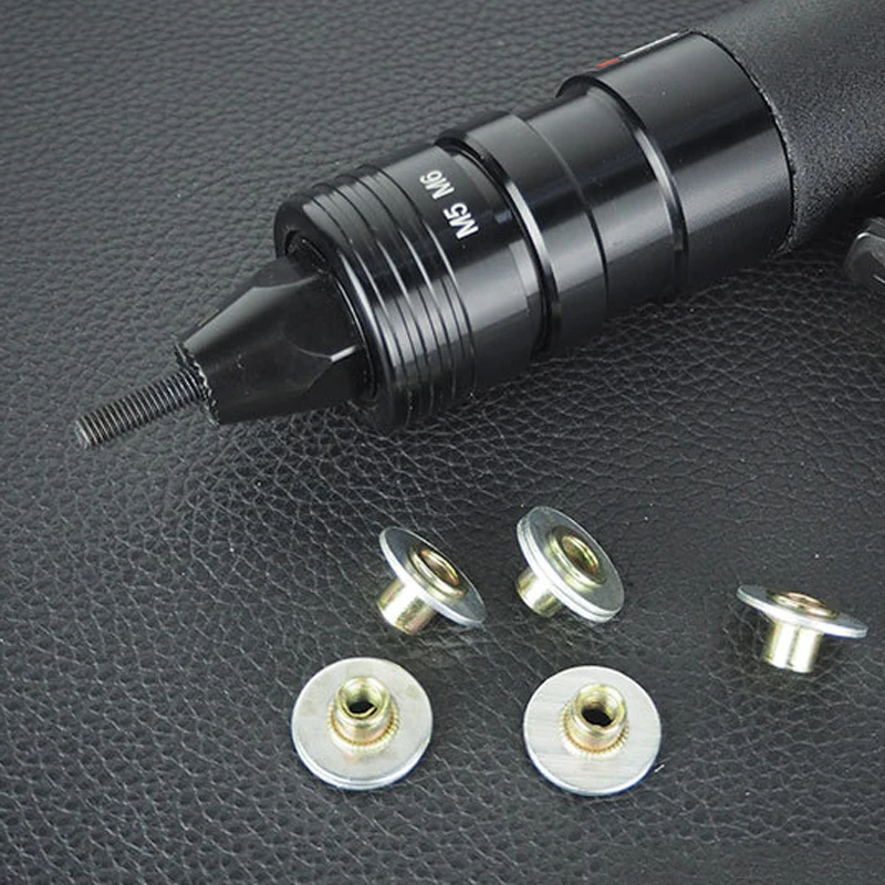 

Пневматический клепальный пистолет для гаек, клепальный пистолет, вытягивающий пистолет M4/M6/M8/M10, высокоскоростной самоблокирующийся клепальный пистолет