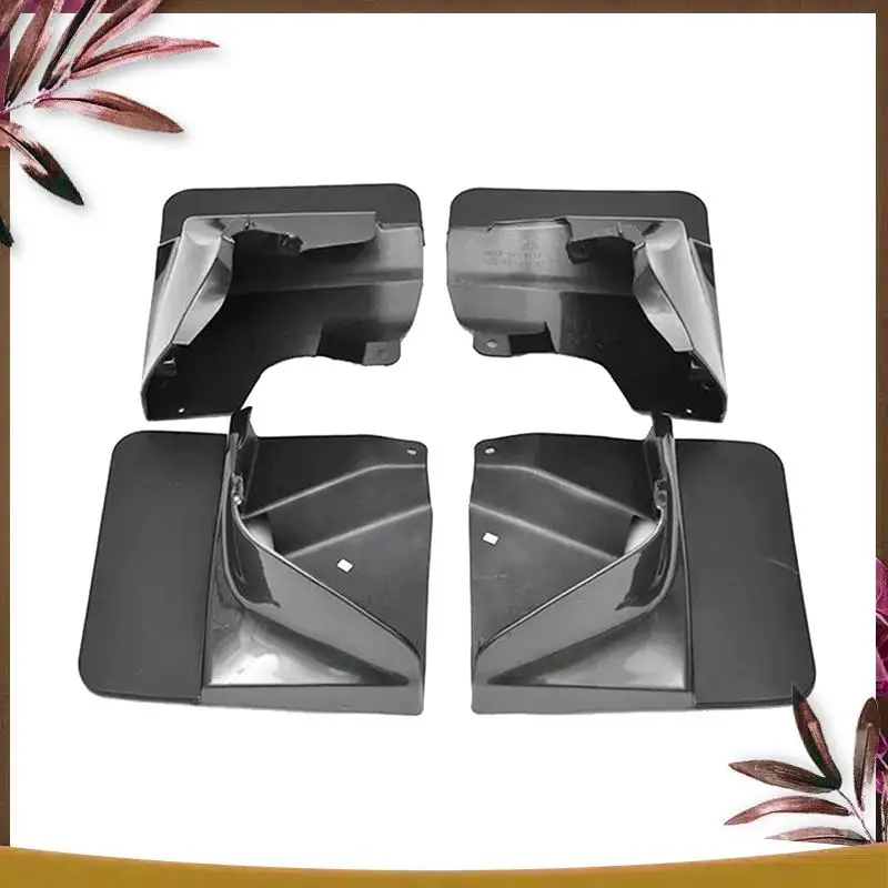 

AB59-4 PCS Front Or Rear Mudflaps Splash Guards Mudguards Black Plastic For Toyota Land Cruiser Prado FJ120 120 2003-2008 2009