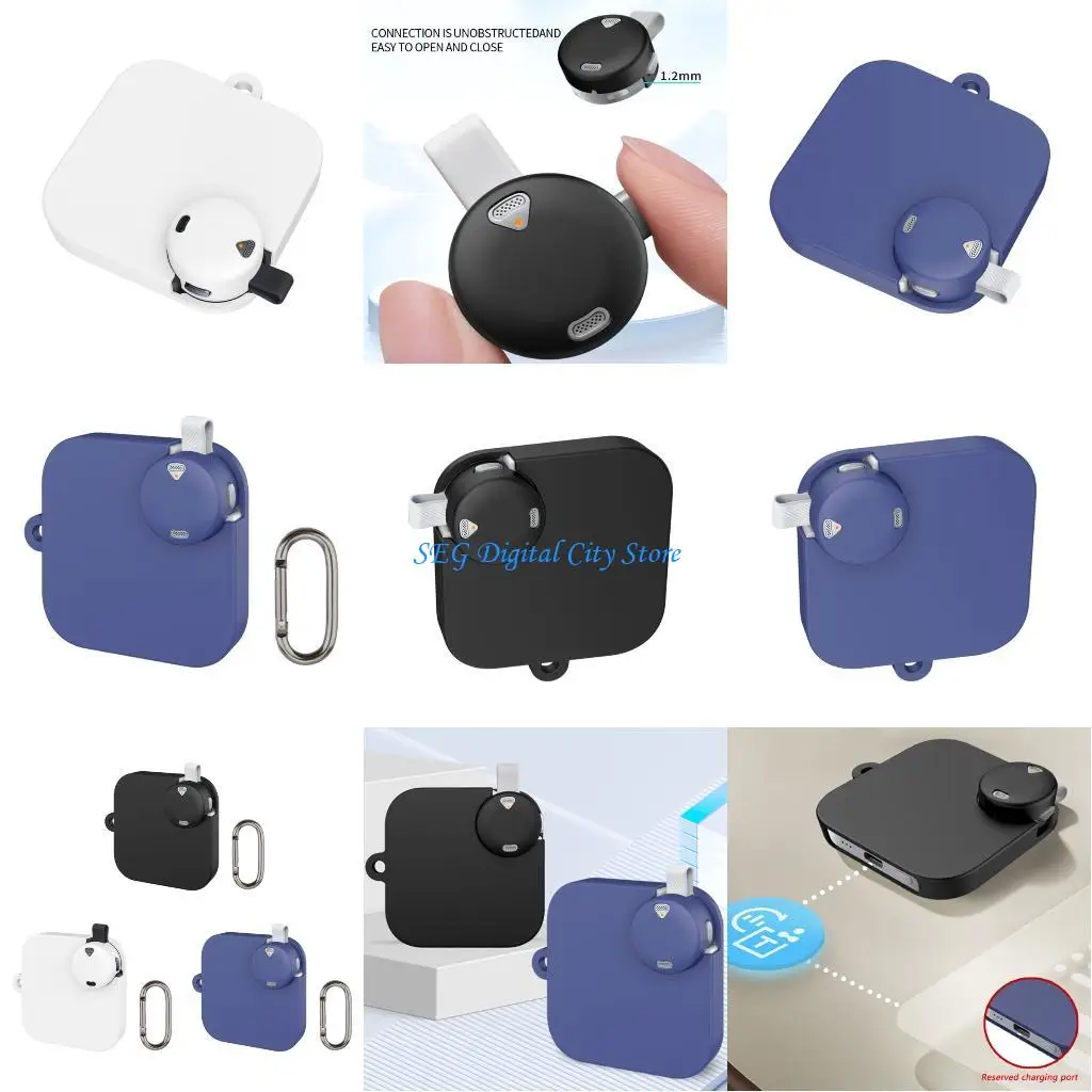 

U75B Silicone Case Scratch Resistant Cover Shell for Voice Recorders Easy Portability