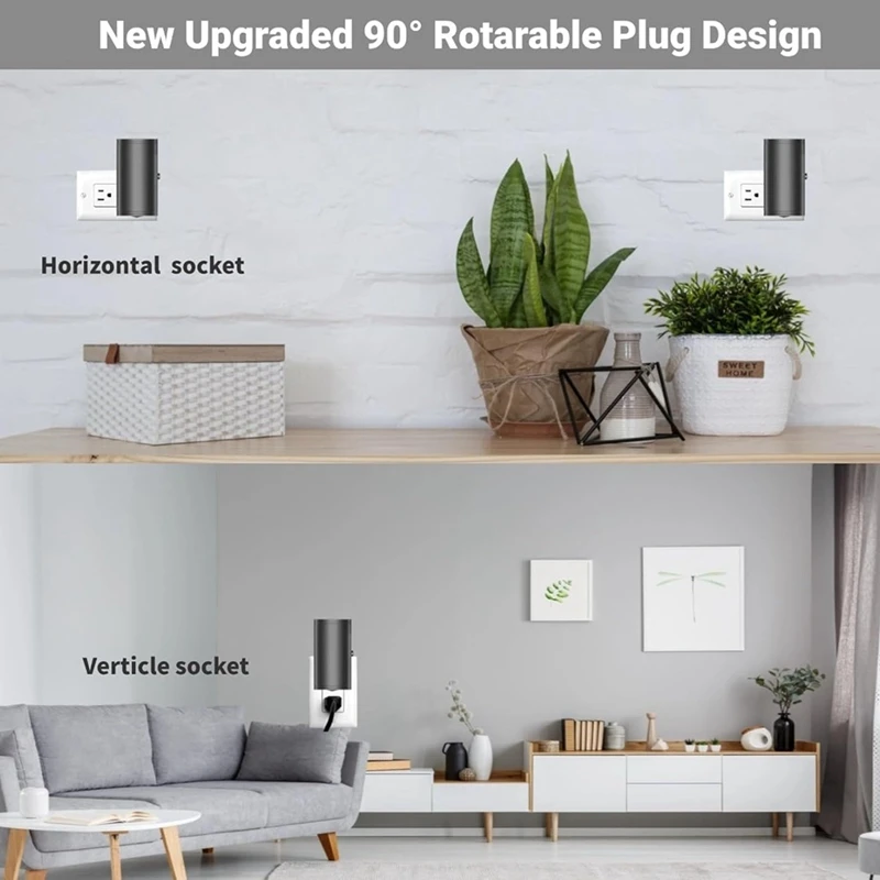 MAKE LED-Night-Lights-Plug-In-Wall-3-Colors-Com-Con Controle Remoto-Dimmable-Night-Lights-Para-Corridoio-Quarto-Escadas-EUA-Plug