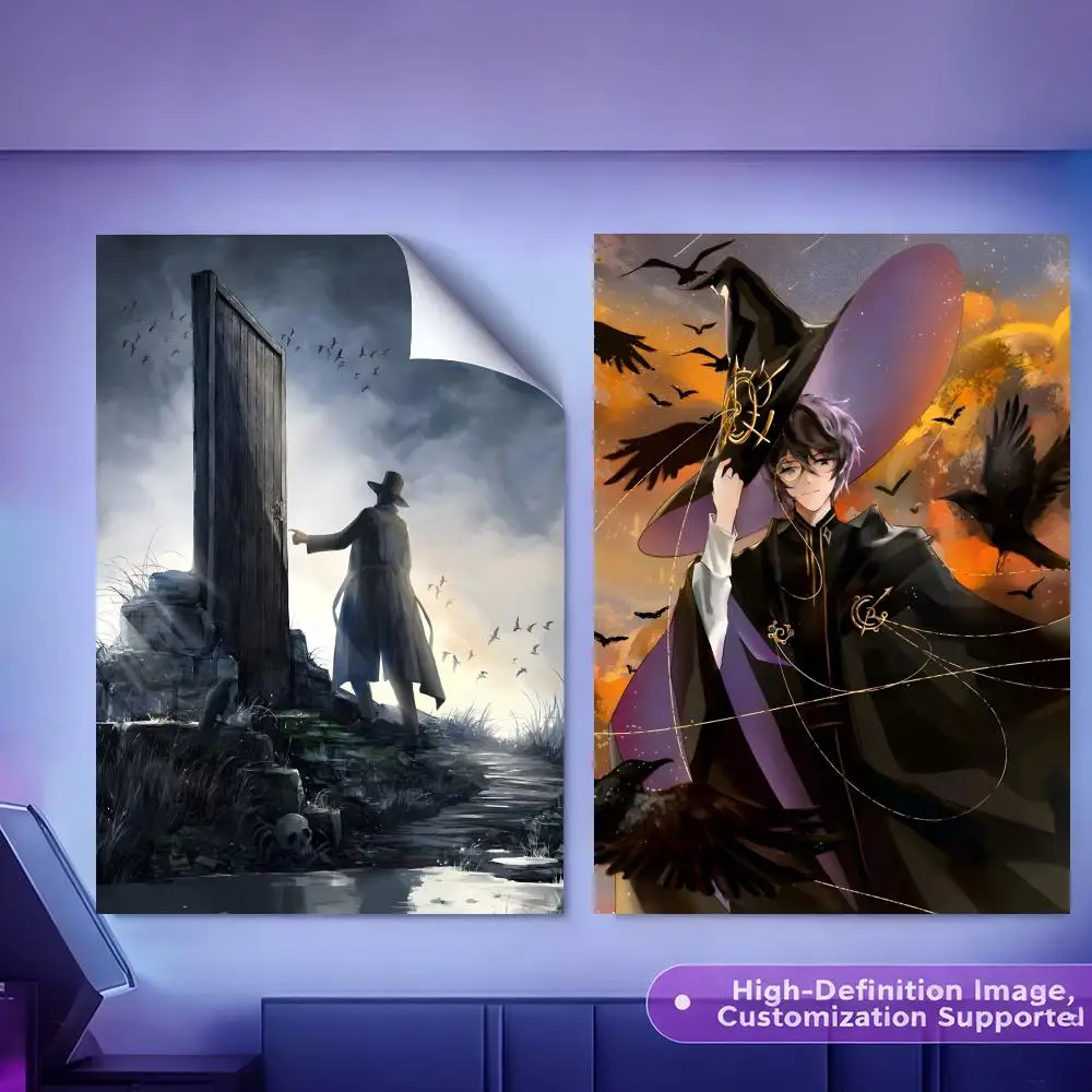 L-Lord Of Mysteries Painting Calligraphy HD Canvas Poster Crease Free Waterproof All Space Wall Decor